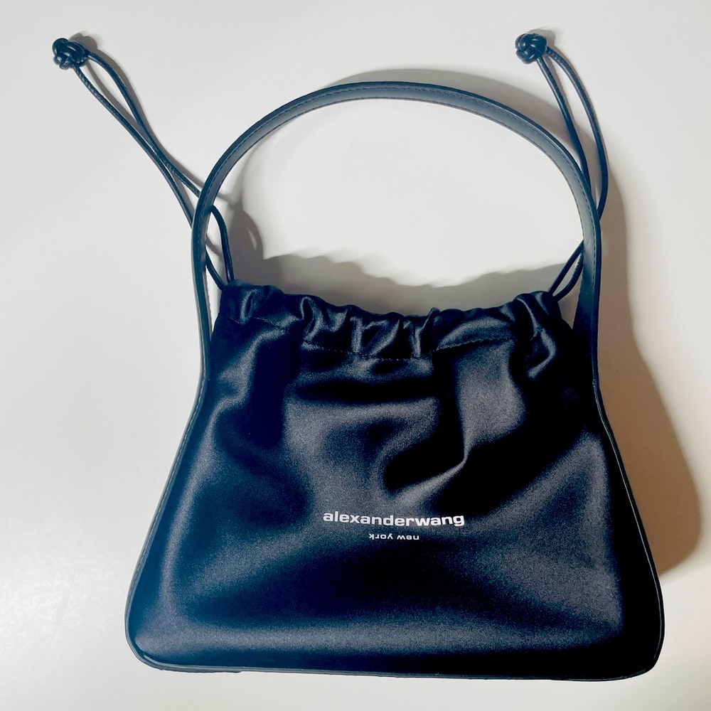 Alexander Wang Heiress Pouch Satin Bag, BRAND NEW